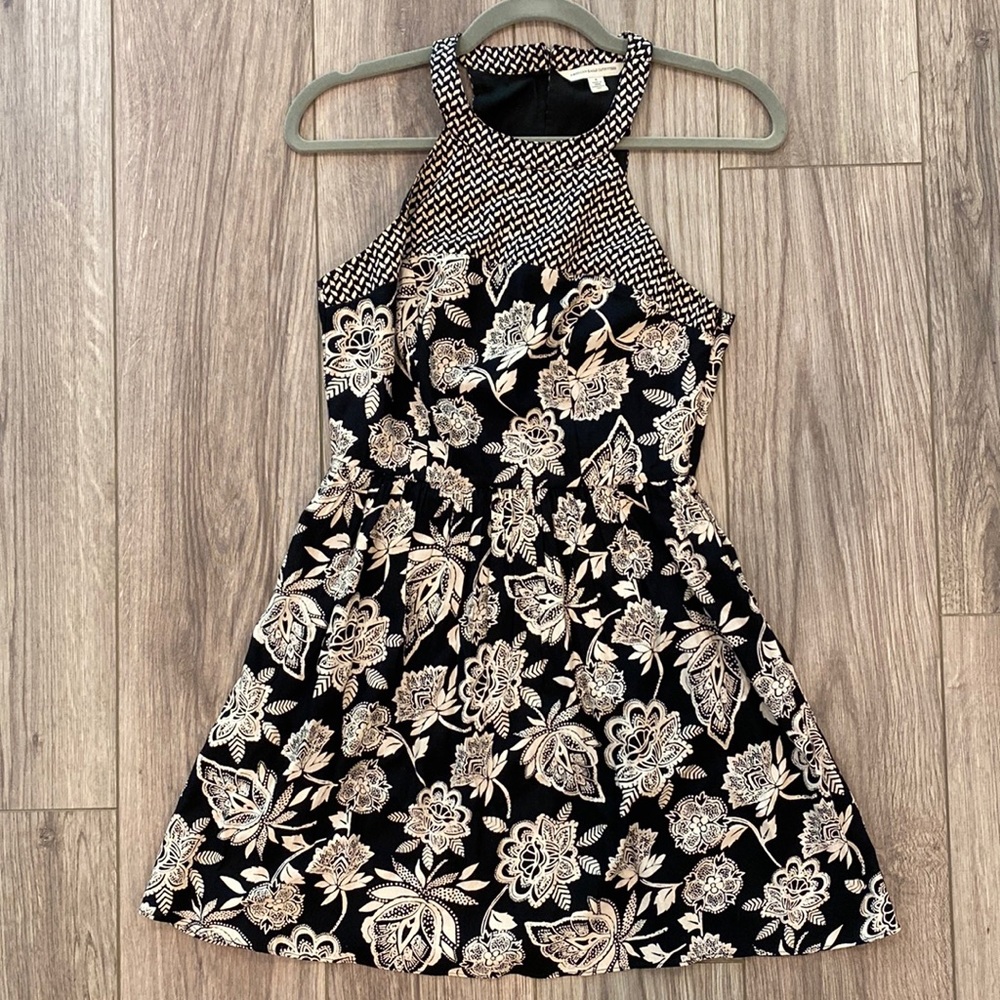 American Eagle Fit and Flare Black Dress